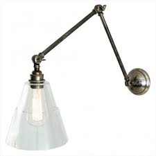 Angled Wall Light With Adjustable Arms