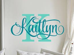 Personalized Name Wall Decal Girl