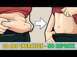 20 best abs exercises to lose belly fat