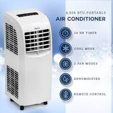 white 8000 btu portable air conditioner