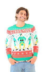 Elf Ginormous Ugly Christmas Sweater - Walmart.com