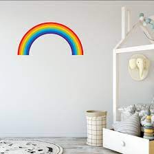 Bright Rainbow Wall Sticker From