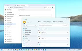 how to set chrome as default browser on