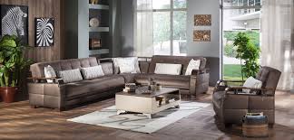 natural prestige brown sectional sofa
