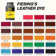 Details About Fiebings Leather Colour 118ml Repair Recolour Dye Stain Pigment All Colours