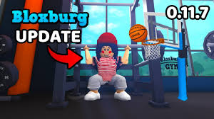 bloxburg update basketball new gym