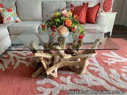 Rustic Driftwood Coffee Table