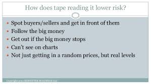 Reading The Tape 101 Learn How To Read The Tape For Day