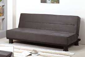 grey micro suede contemporary sofa