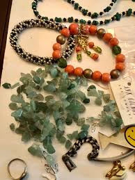 costume jewelry lot new and used