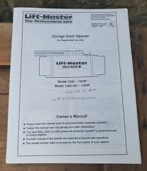 lift master garage door opener models