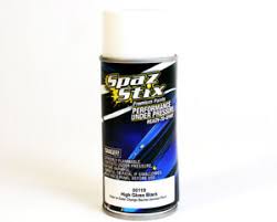Details About Spaz Stix Black Backer Rc Car Truck Lexan Body Spray Paint Szx00119