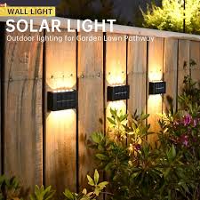 Compre Outdoor Solar Wall Lamp