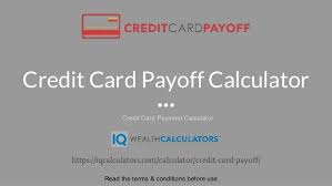 The minimum payment is 3% of $7,000, or $210. Credit Card Payoff Calculator Calculate Your Credit Card Payments