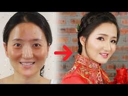 chinese wedding makeup