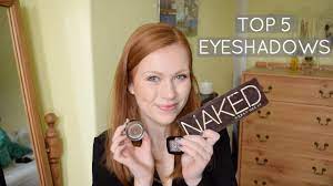 top 5 eyeshadows for redheads simply