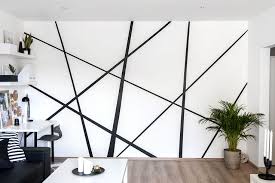 Wall Mural Black And White Geometric