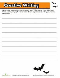 Third Grade  Reading   Writing  writing  Worksheet  Witch Writing