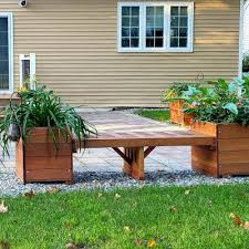 Bench And Planters Combo Built To Last