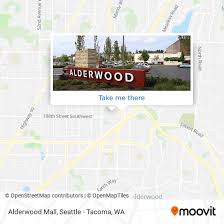alderwood mall in lynnwood by bus