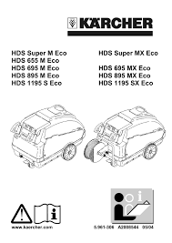 Karcher hds 745 wiring diagram. Karcher Pressure Washer Hds 695 S Manualzz