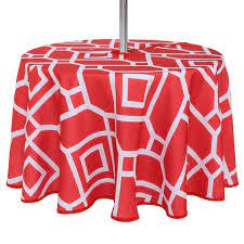 Zipper Umbrella Hole Table Linen