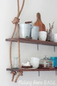 Diy Wall Shelving Rustic Inspired Styling