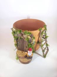 Unique Flower Pot Fairy Garden Planter