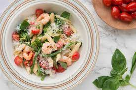 quick easy shrimp primavera pasta recipe