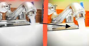 how to fix low water pressure in faucet