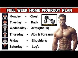 Workout Plan With Dumbbells