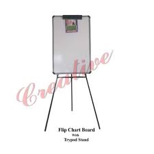 Flip Chart Board With Tripod Stand