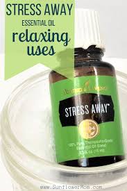 While essential oils actually cleanse and purify the air when diffused. 15 Relaxing Uses For Stress Away Essential Oil Grace For Single Parents