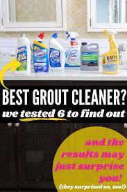 best grout cleaner on the market hint