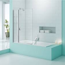 Find white bathroom wall cabinets at lowe's today. Merlyn Secureseal Single Panel Bath Screen With Storage