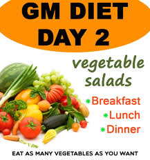 Gm Diet Day 2 Way To Lose Weight With Vegetables Styles