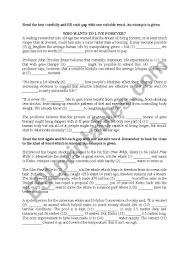 Filling Gaps With One Suitable Word Esl Worksheet By