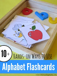 10 ways to use alphabet flashcards
