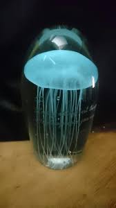 16cm glass jellyfish decoration