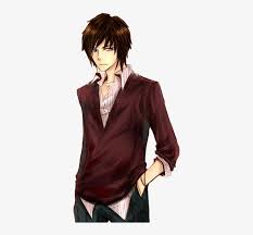Brown hair, like black, is one of the more subtle hair colors in anime. Picture Transparent Download Render By Imaginaryanimeworld Anime Boy With Dark Brown Hair Transparent Png 450x735 Free Download On Nicepng
