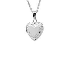 small sterling silver child s heart
