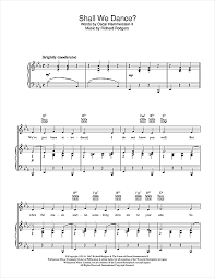 Shall we dance music by richard rodgers lyrics by oscar hammerstein ii performed by taeko ohnuki. Rodgers Hammerstein Shall We Dance From The King And I Sheet Music Pdf Notes Chords Broadway Score Piano Vocal Guitar Right Hand Melody Download Printable Sku 33613