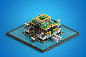 Lego Moc The Hanging Gardens Of Babylon