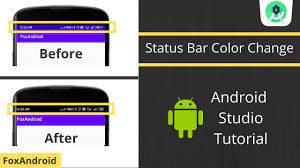 status bar android studio tutorial