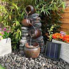 Traditional Solar Water Feature