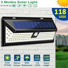 118led 1000lm Solar Lamp Outdoor Garden