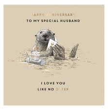my husband anniversary greeting card