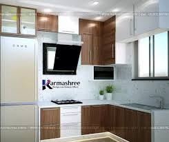 middle cl simple kitchen design in