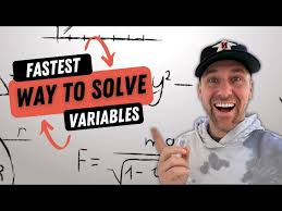 Solving Equations For A Variable
