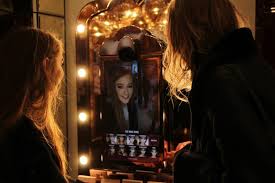 magic mirrors in beauty retail